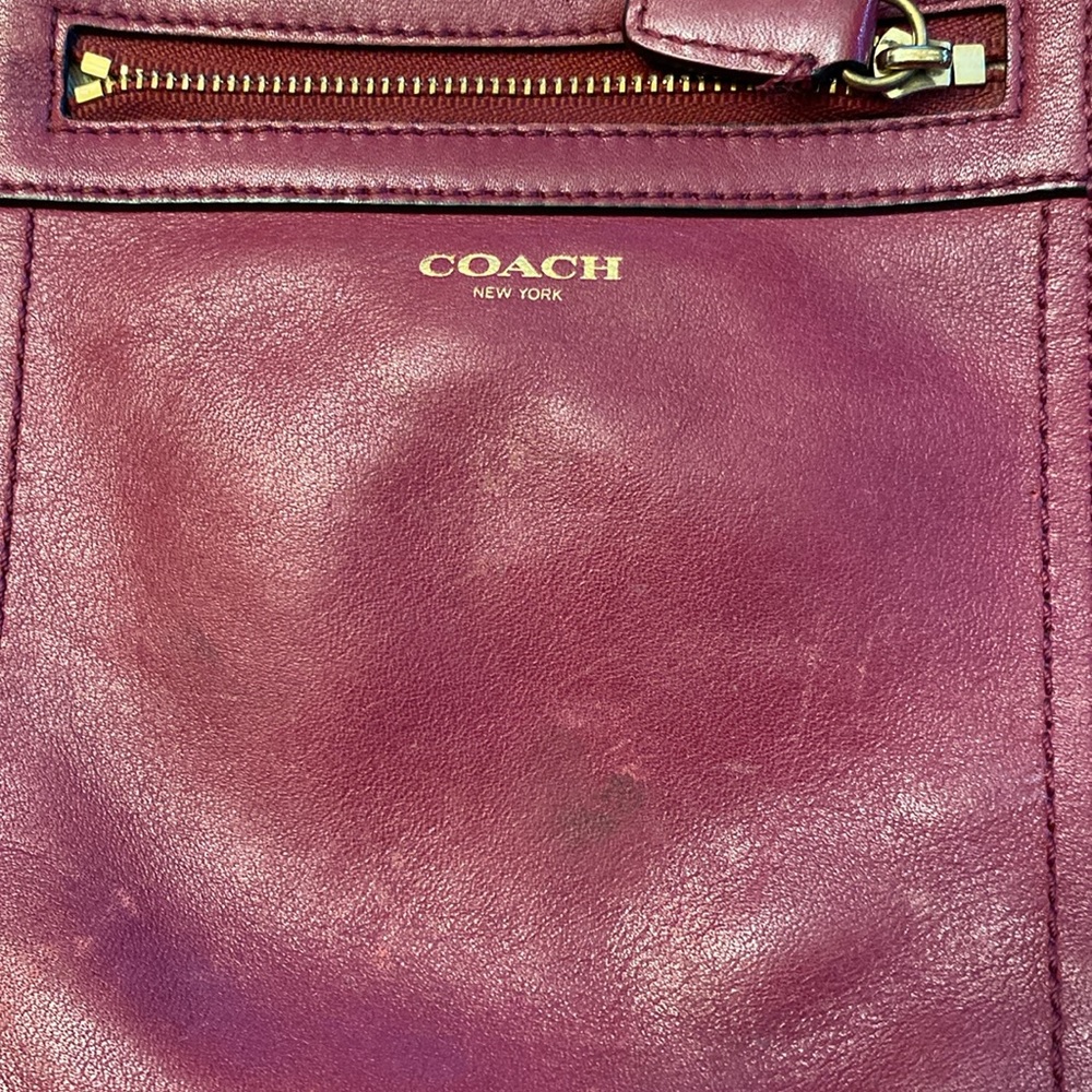 Coach Women's Crossbody Bag - Dark Pink - Picture 2 of 13